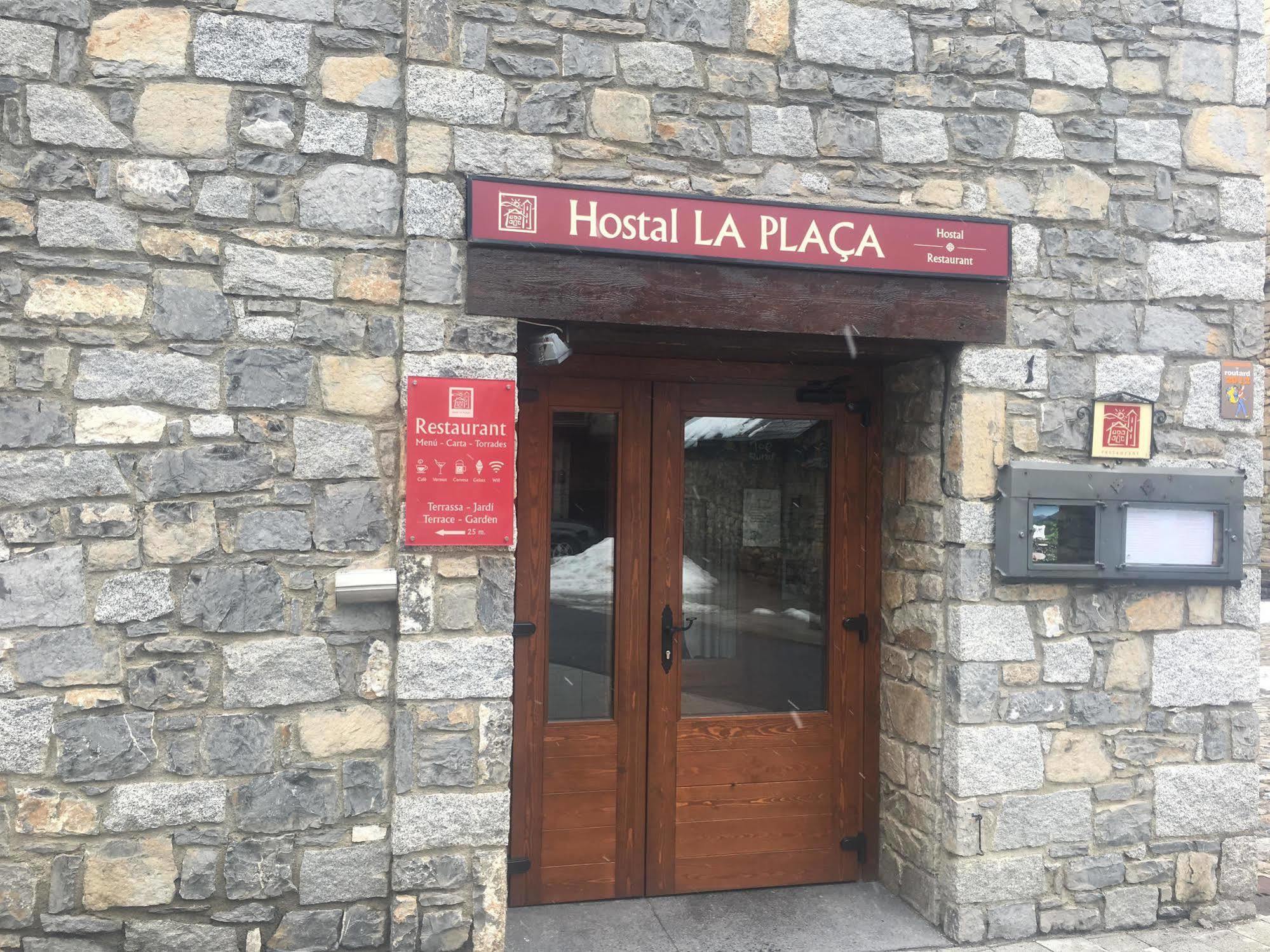 Hostal La Placa Erill la Vall Exterior photo